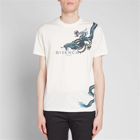 Givenchy Capricorn Dragon Tee Natural 